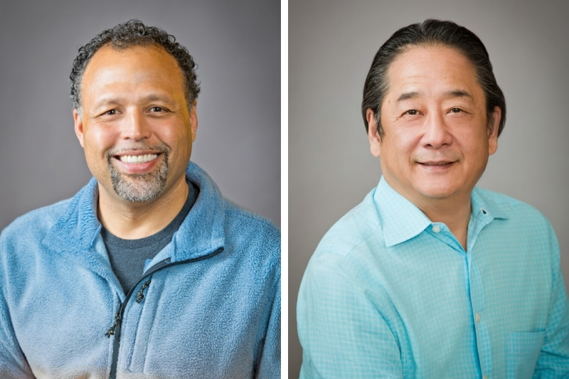 The Citrus Heights Water District CAC chair (Andrew Johnson, left) and vice chair (Michael Nishimura, right) are currently running for San Juan Water District Board of Directors.