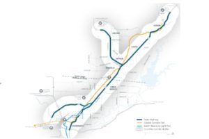 Placer-Sacramento Gateway Plan Corridor Limits. // Placer County Transportation Planning Agency