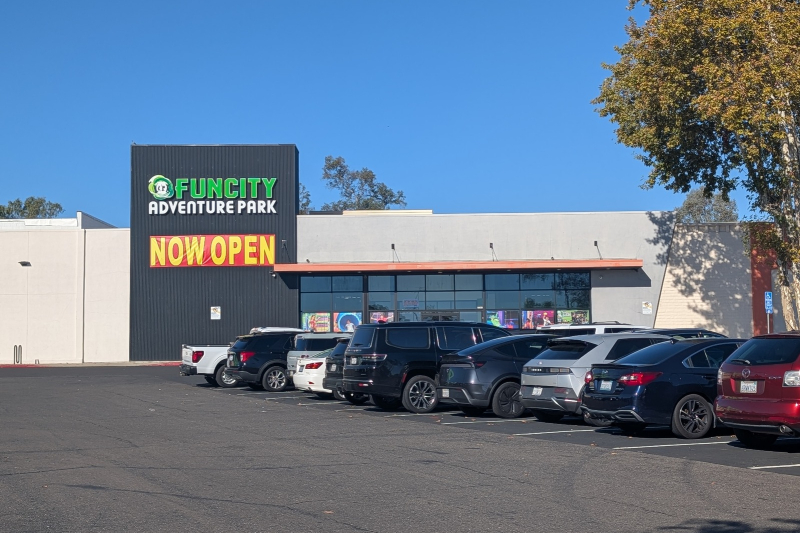 The building where FunCity is currently a tenant, is for sale. // SB Williams
