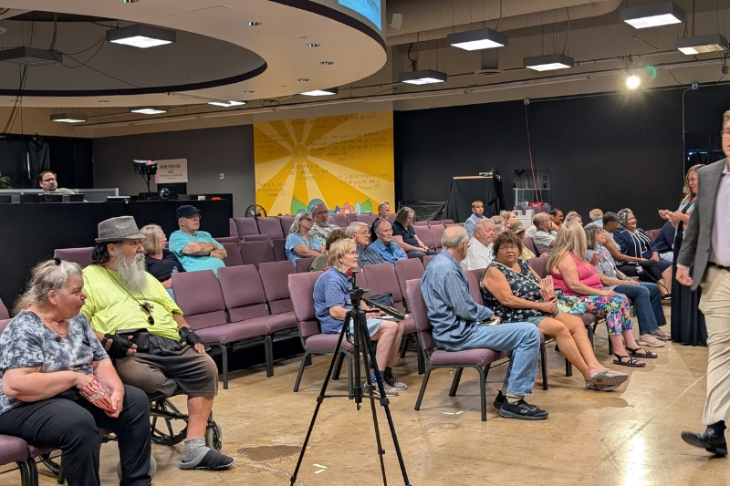 Citrus Heights City Council candidates for districts 2 and 4 met Tuesday, Sept. 29 at Royal Stage theater for a public forum. // SB Williams